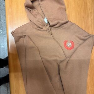 PINK Victoria's Secret Brown Hoodie Sweater